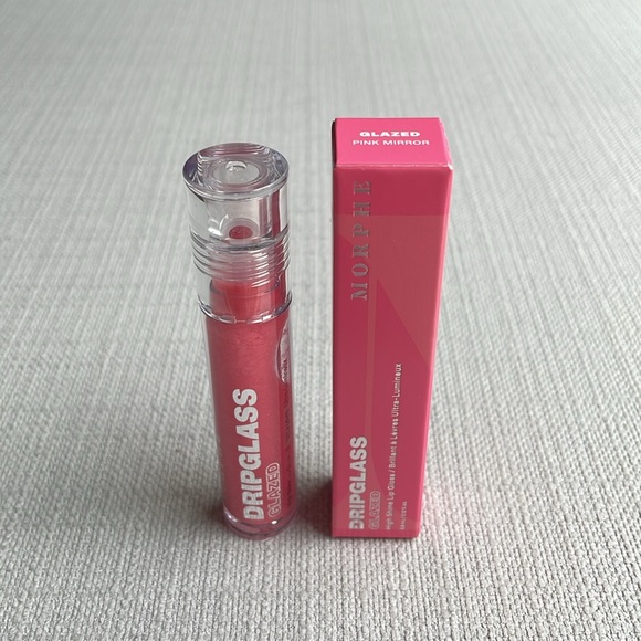 Morphe Other - Morphe DRIPGLASS GLAZED high shine lip gloss - pink mirror